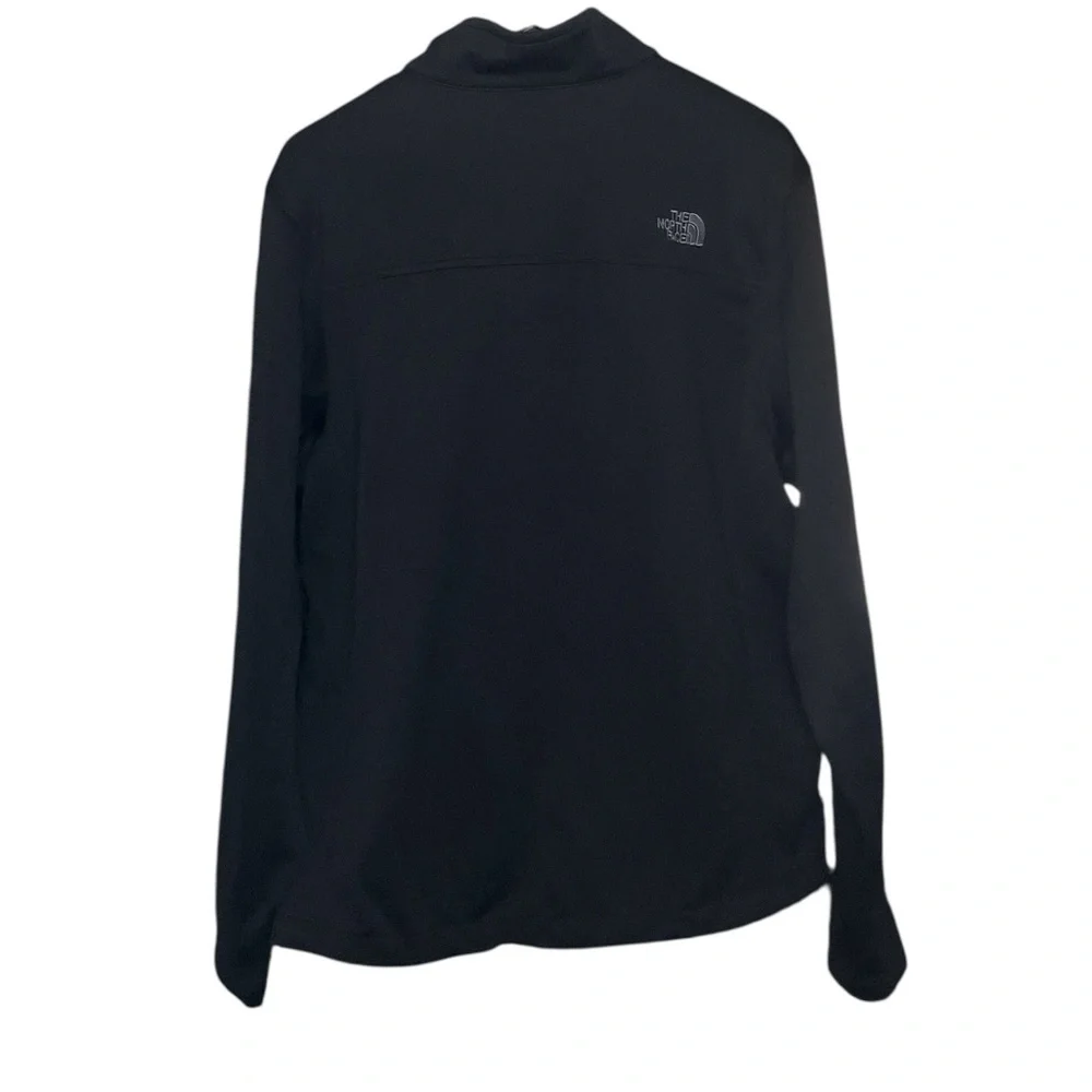 The North Face Jacket Men’s Large L Ridgewall Soft Shell Black Full Zip NF0A3LGX